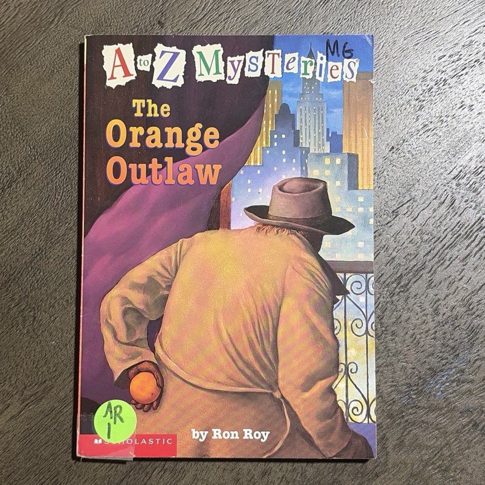 The Orange Outlaw (A to Z Mysteries) - Paperback By Roy, Ron - GOOD